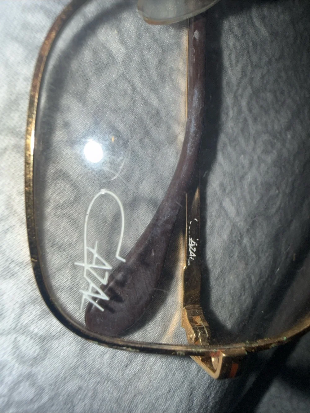 Vintage Cazal Mod 725 Col 97/013 Gold West Germany 80s Aviator Glasses⁠